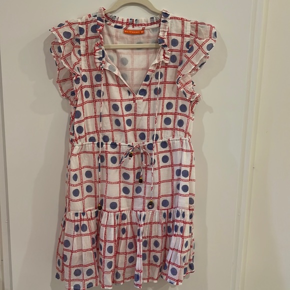 Oliphant Cinched Flirty Dress - Picture 1 of 2